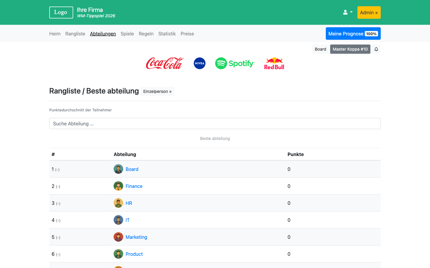 WM-Tippspiel 2026 - WM 2026