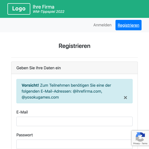 Exklusive Registrierung - WM 2026