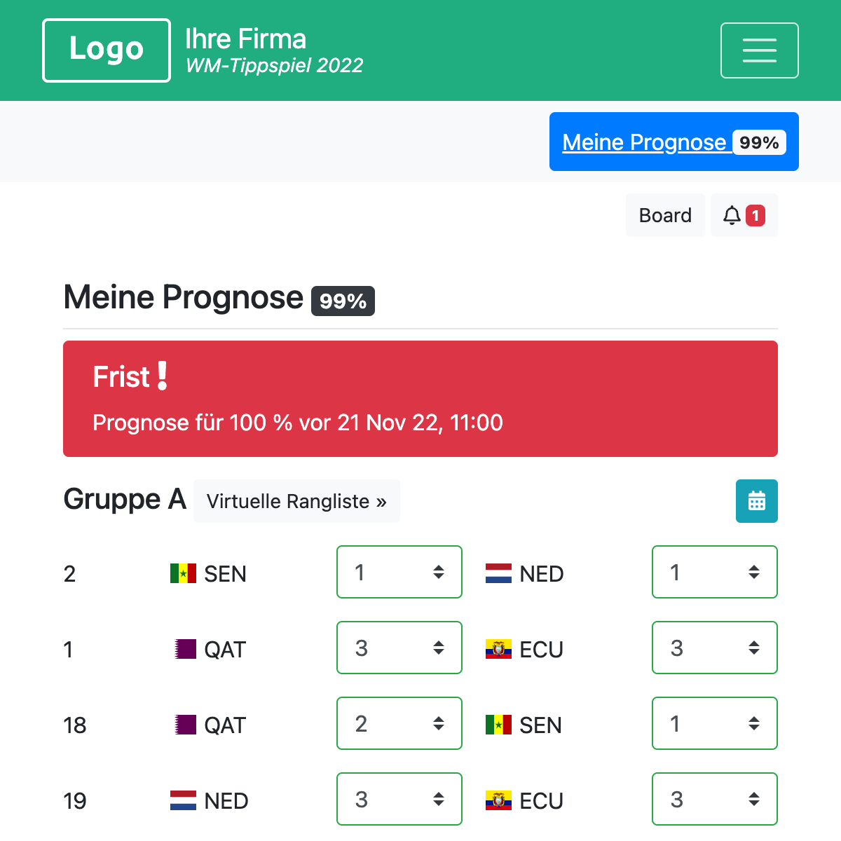 Tippspielformat - WM 2026