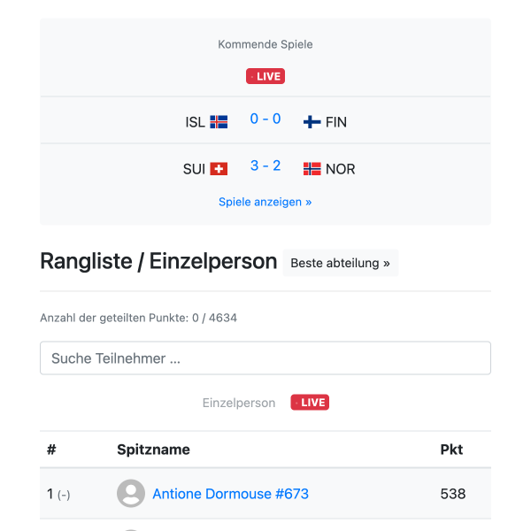 Live-Aktualisierungen - WM 2026